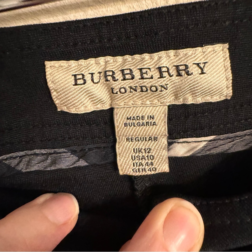 BURBERRY Skinny Zip‎ Pants - Picture 6 of 9
